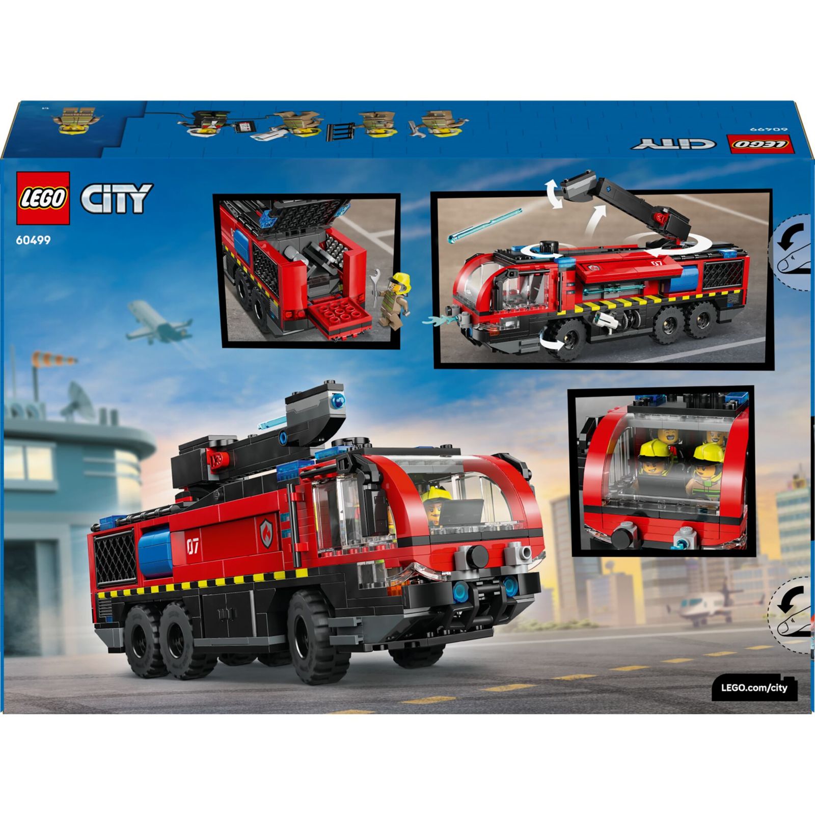 LEGO CITY 60499 Letecké hasičské vozidlo