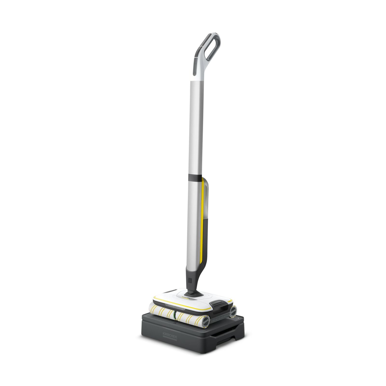 Kärcher FC 7 PLUS Elektrický mop Batéria Mokrý Bezvreckové Strieborná 2,85 Ah