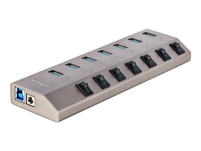 Hub USB StartEch USB Hub StartEch USB 3.0 Netzteil 7XUSB3.2 5GBIT/S