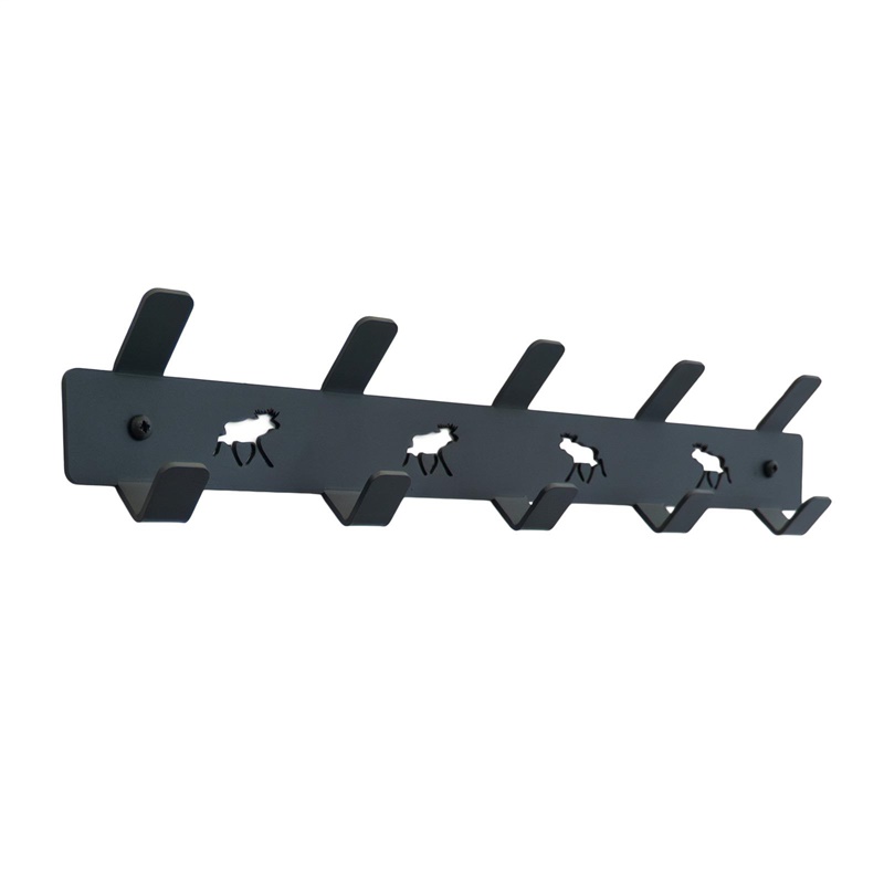 GLORI_IR_KO Věšák na oblečení Glori PK455-R2, 44 cm, antracit