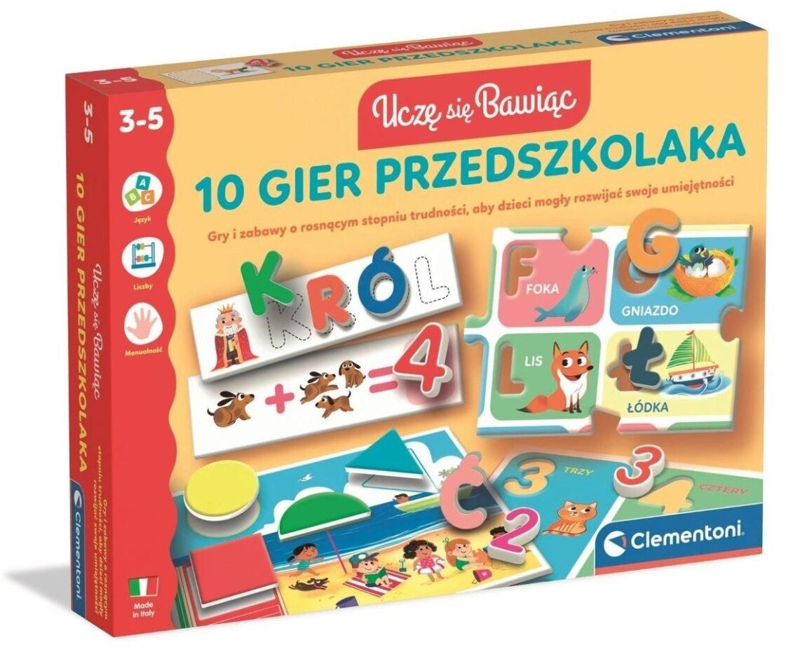 Clementoni 10 her pro předškoláky