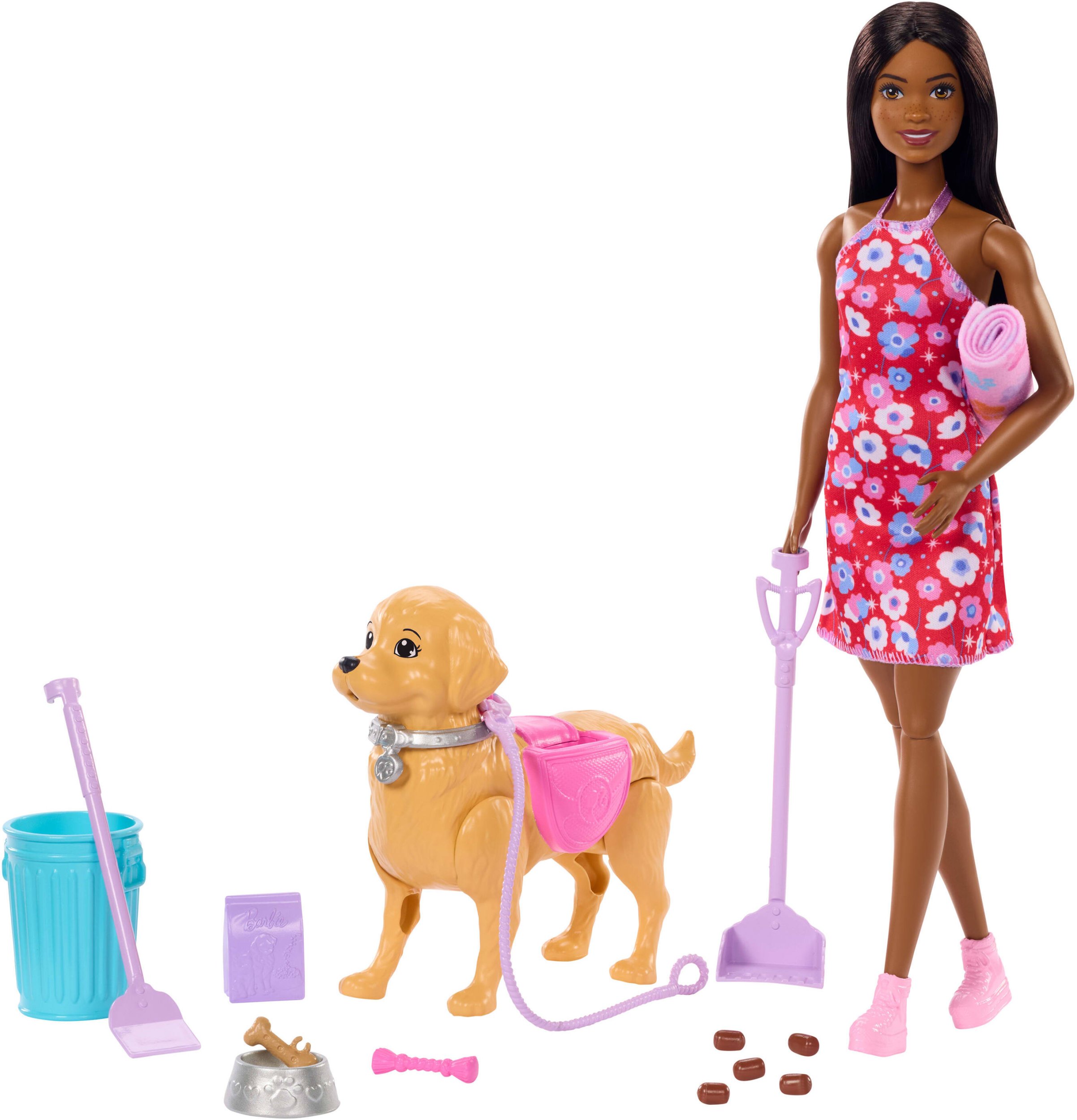 Mattel Barbie BRB BROOKLYN PESÍ PROCHÁZKA JJB47 WB4