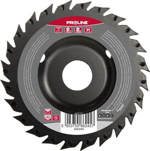 Pro-Line konvexní rašplovací kotouč s hrubými zuby a pilou 115 mm Proline