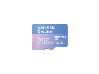 Extreme microSD 256GB+SD 190MB/s Creator