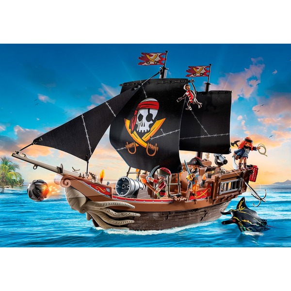 Playmobil Piráti 71530 Velká figurka pirátské lodi