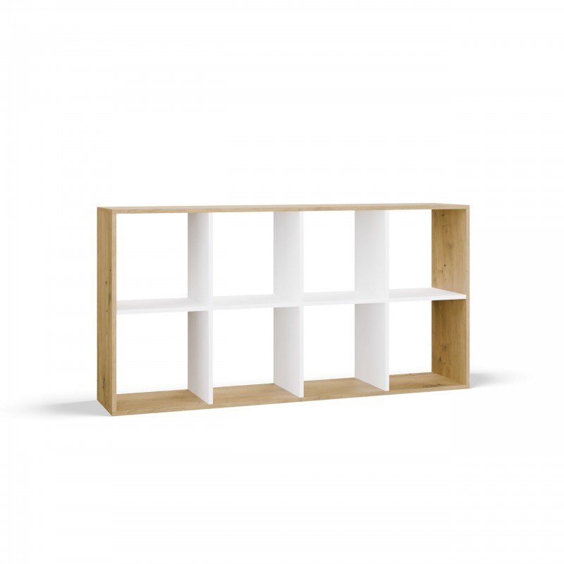 REGÁL MALAX 2X4 ARTISAN/BÍLÝ