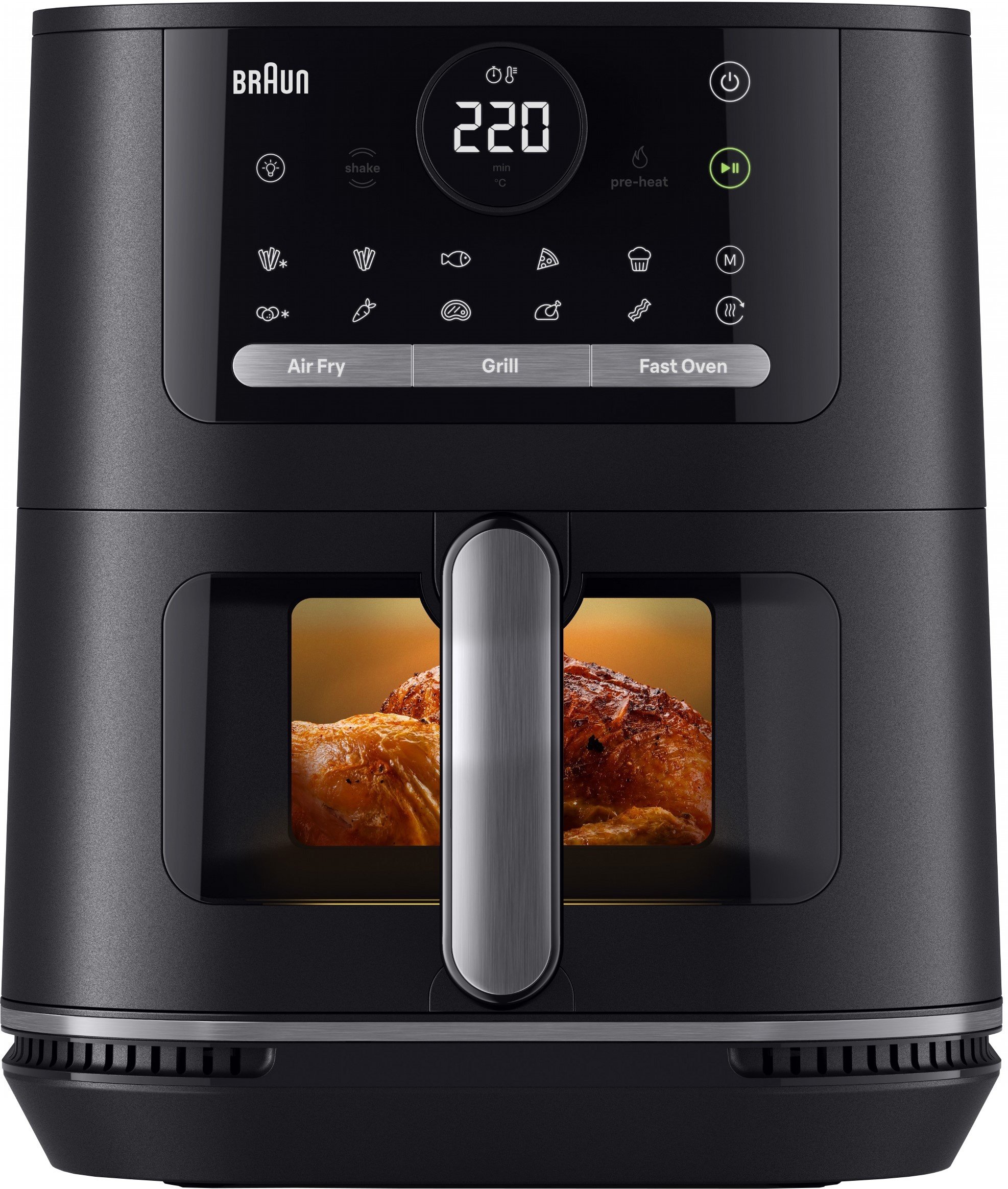 BRAUN Horkovzdušná fritéza HF5075 PFAS FREE, 2000W, 6 l