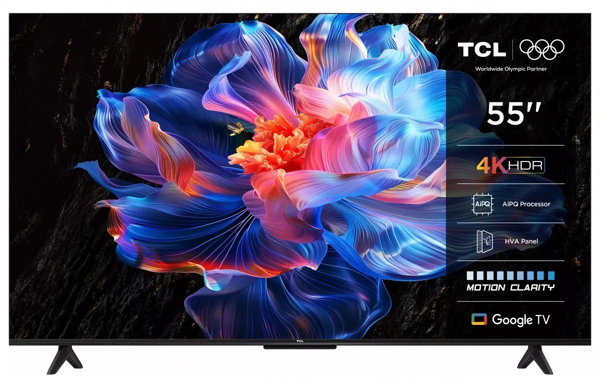 TCL 55P69K televizor 139,7 cm (55 ) 4K Ultra HD Smart TV Wi-Fi Černá