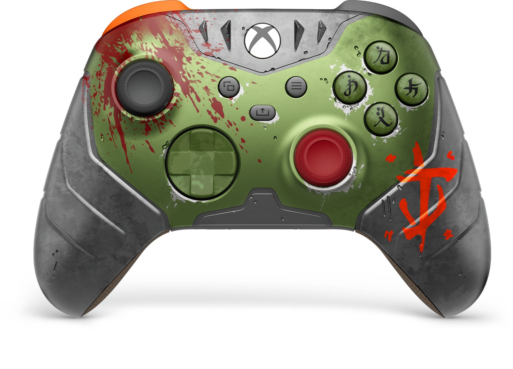 Microsoft Xbox Wireless Controller - DOOM: The Dark Ages Limited Edition Vícebarevný Bluetooth/USB Gamepad Analogový/digitální Android, PC, Xbox One, Xbox Series S, Xbox Series X, iOS