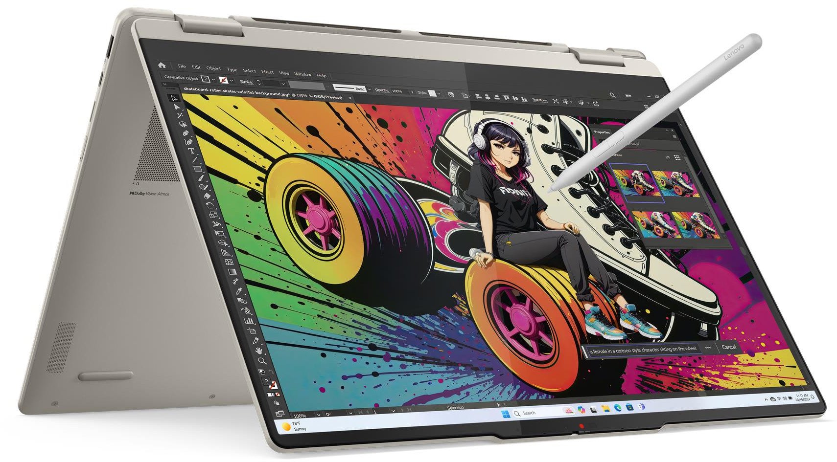 Notebook LENOVO YOGA 7 2v1 R5 16G/512GB