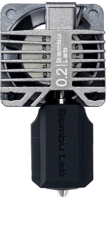 BambuLab Kompletní hotend pro tiskárny Bambu Lab řady P1 - 0,2 mm