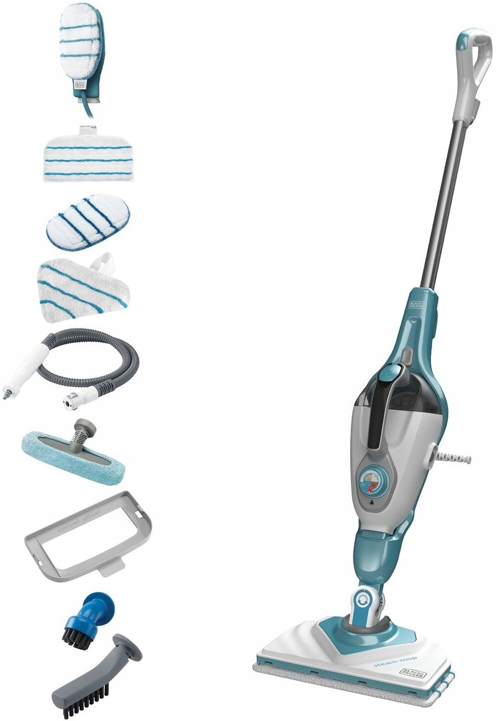 Black&Decker Průmyslový vysavač Parní mop 1600 W