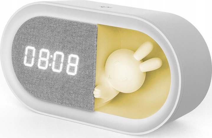 Budík s LED světlem INGRID