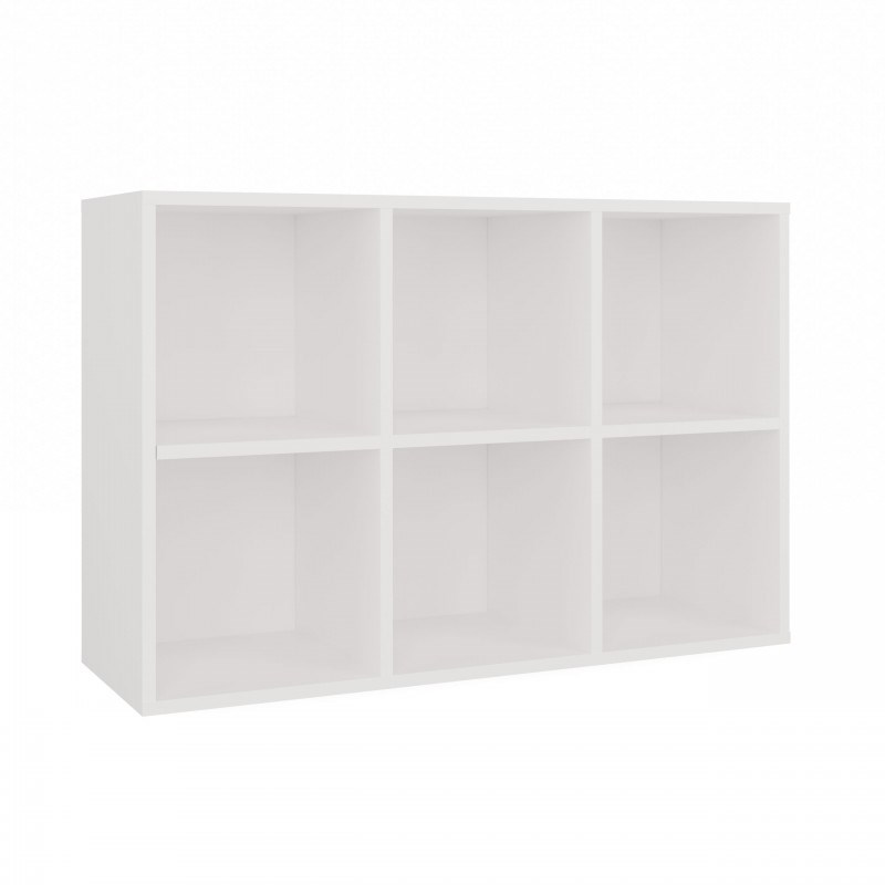 REGÁL MALAX MINI 2X3 BÍLÝ