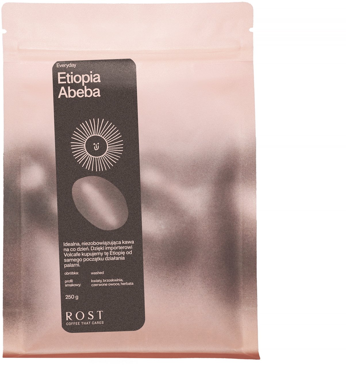 NoName ROST kávová zrna - filtrovaná kávová zrna Etiopie Abeba 250 g