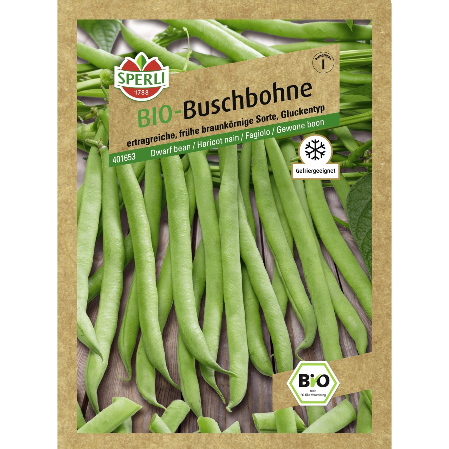 Sperli Bush Bean  Maxi  Bio