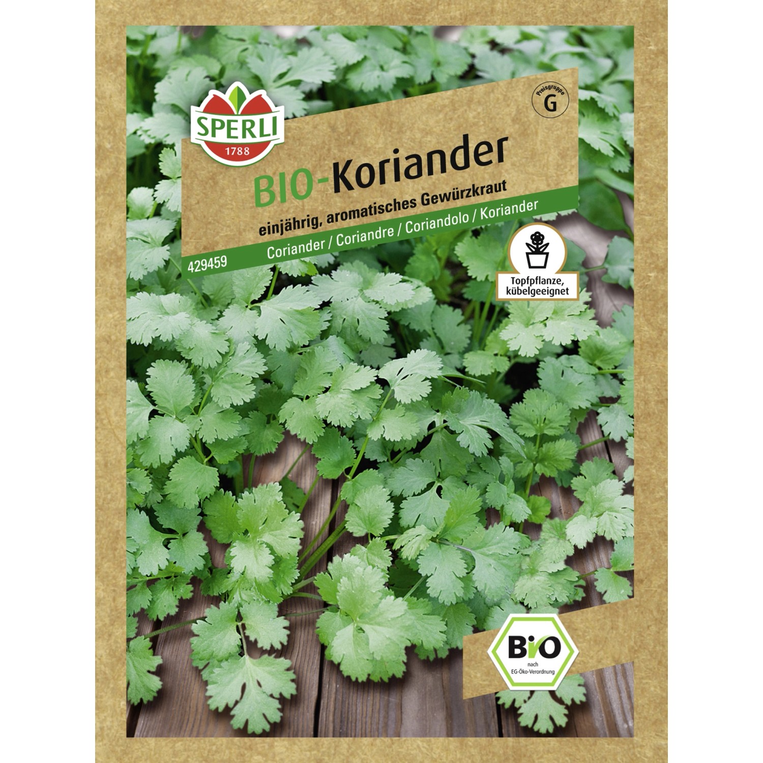 Sperli Bio koriandr