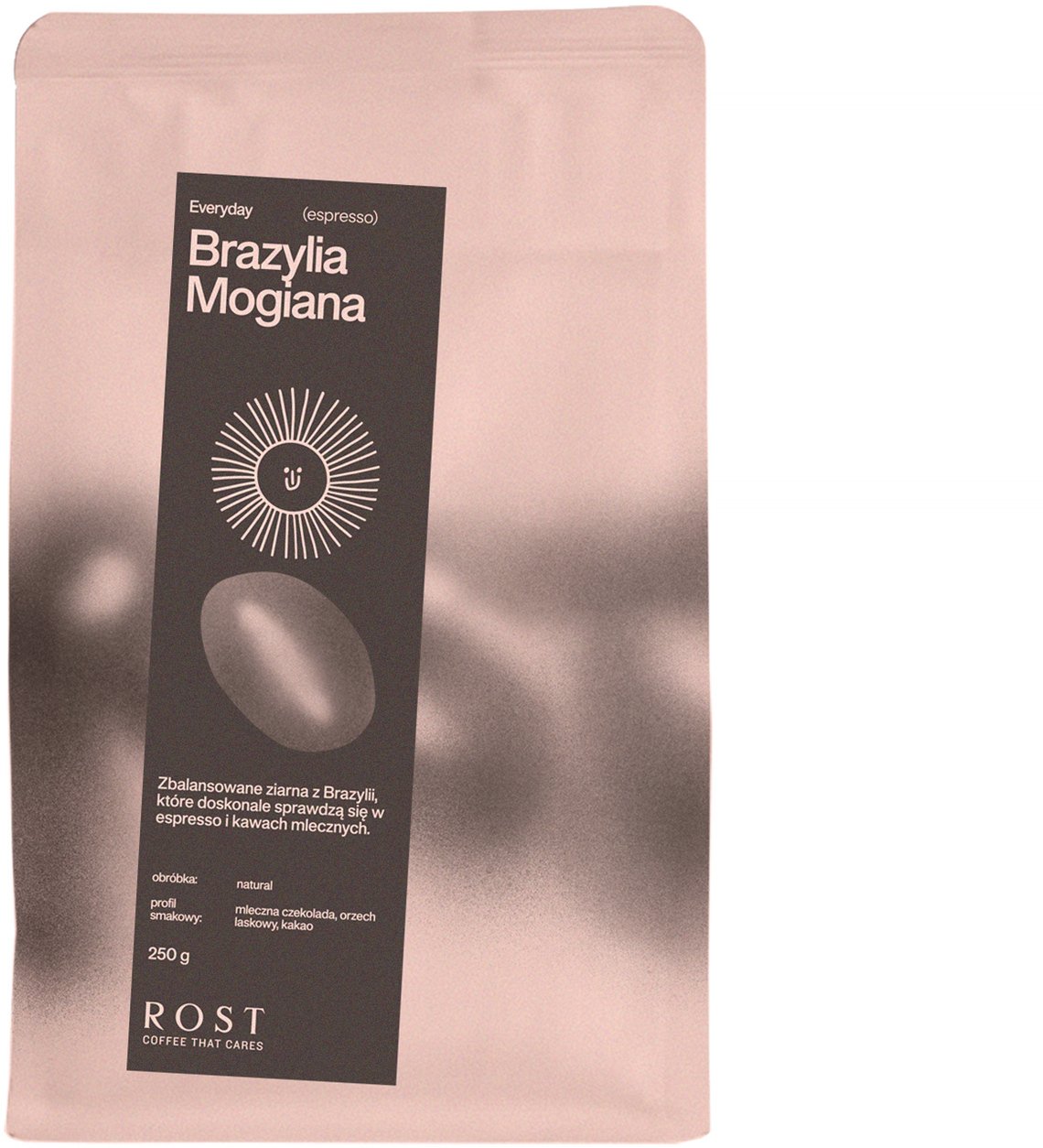 NoName Zrnková káva ROST Brazil Mogiana Natural Espresso 250g