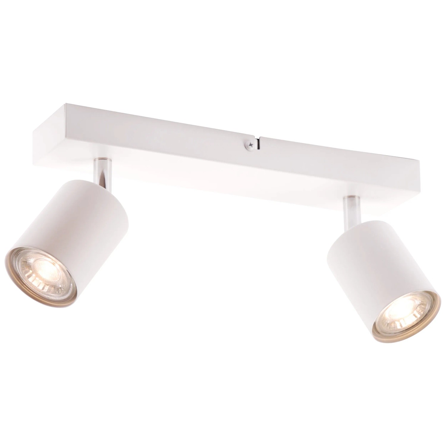 Brilantní LED stropní bodové světlo Taio 2-světlo bílé 35,5 cm