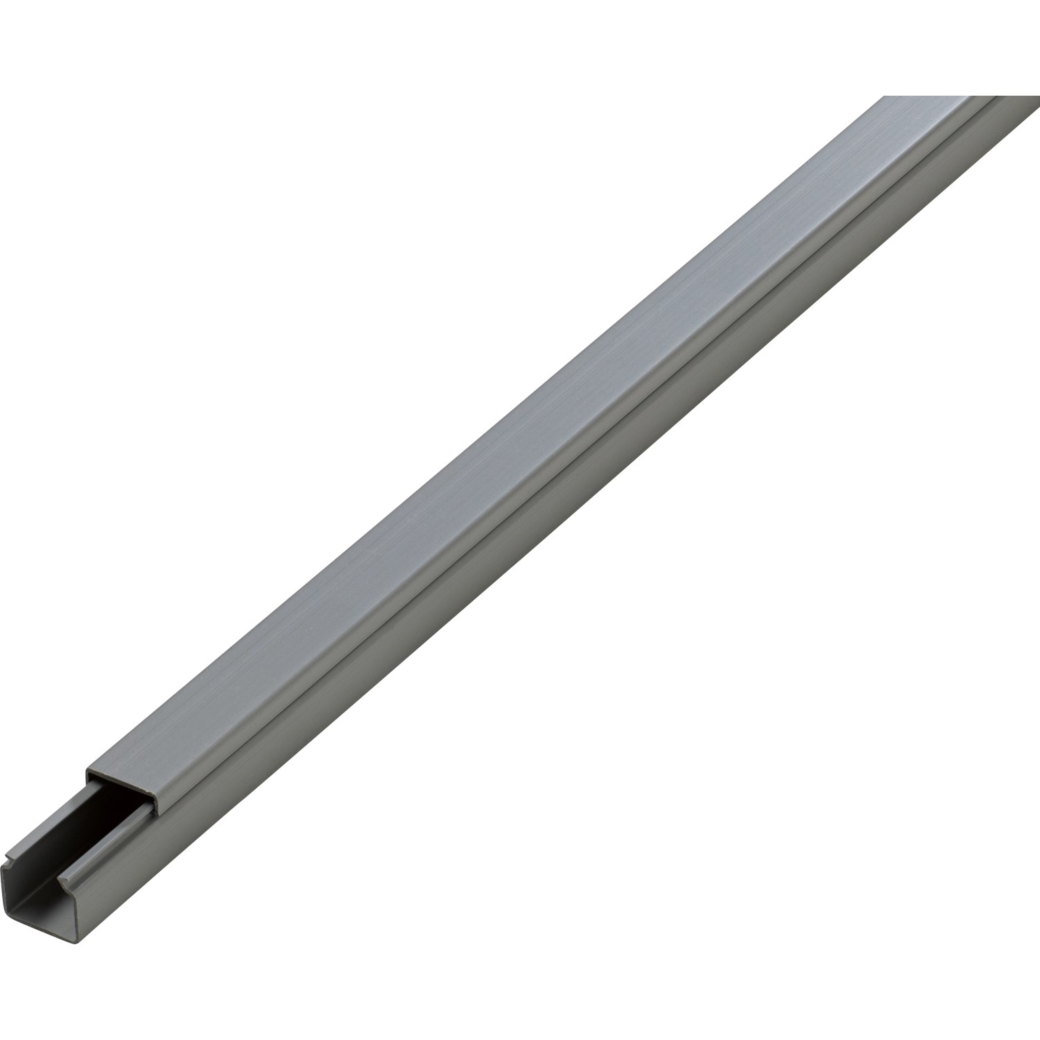 Kabelový kanál 15 mm x 15 mm stříbrný, délka 2 m