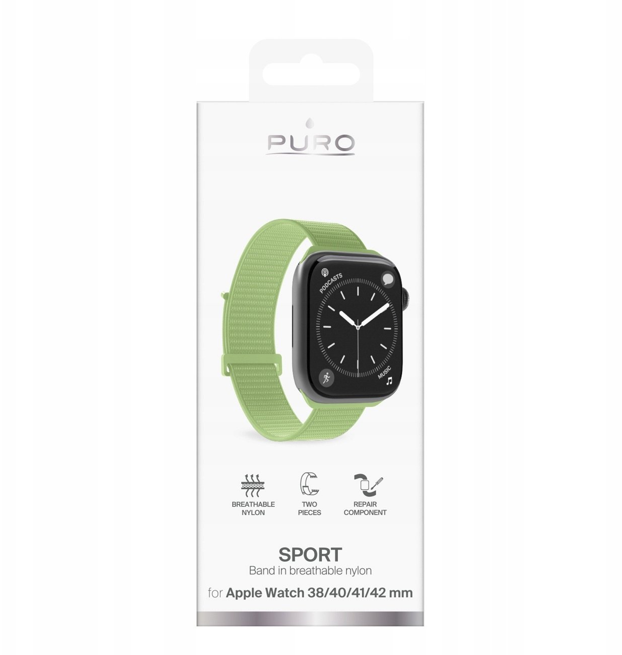 NoName Sportovní řemínek Puro pro Apple Watch 38-40-41-42 mm