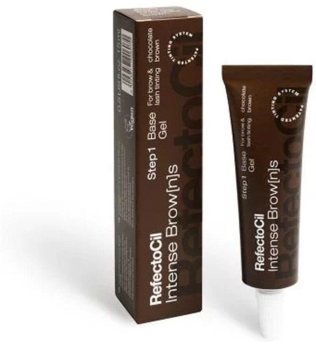 RefectoCil Intense Brow[n]s Bázový gel na barvení obočí a řas 15ml Čokoládovo hnědá (04)