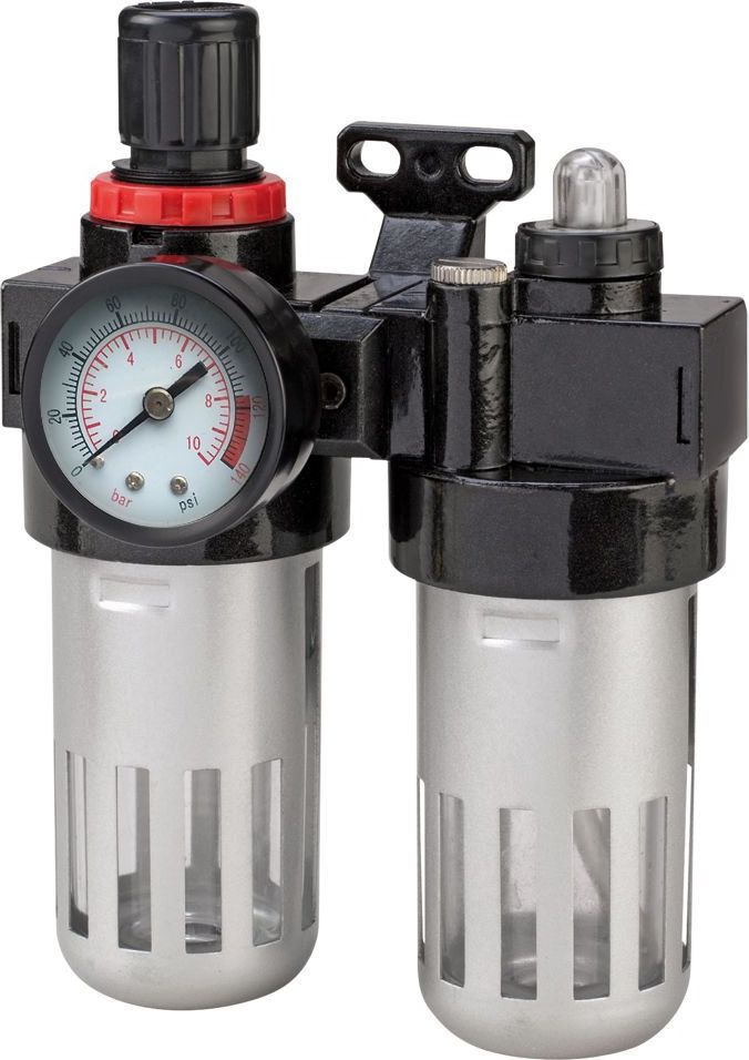 Pro-Line REDUKČNÍ VENTIL S MANOMETREM, FILTREM A MAZNIČKOU 1/4 PROLINE 66387 PROLINE