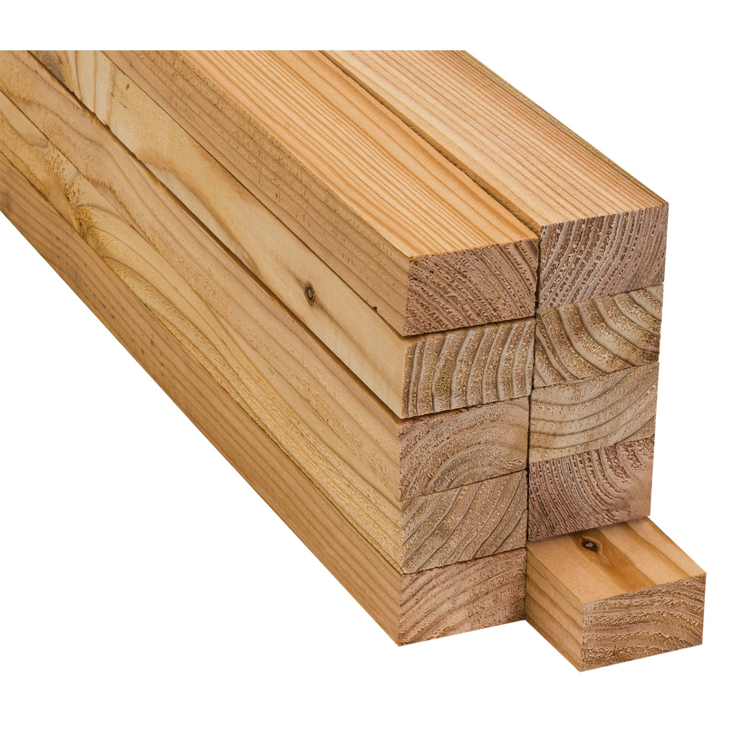 Sušená lať z douglasky/modřínu 30 mm x 50 mm x 2000 mm