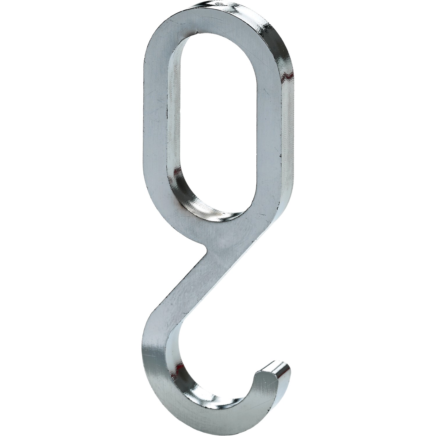 Háček na oblečení Hettich na šatní tyč 15 mm x 30 mm, chromovaný plast