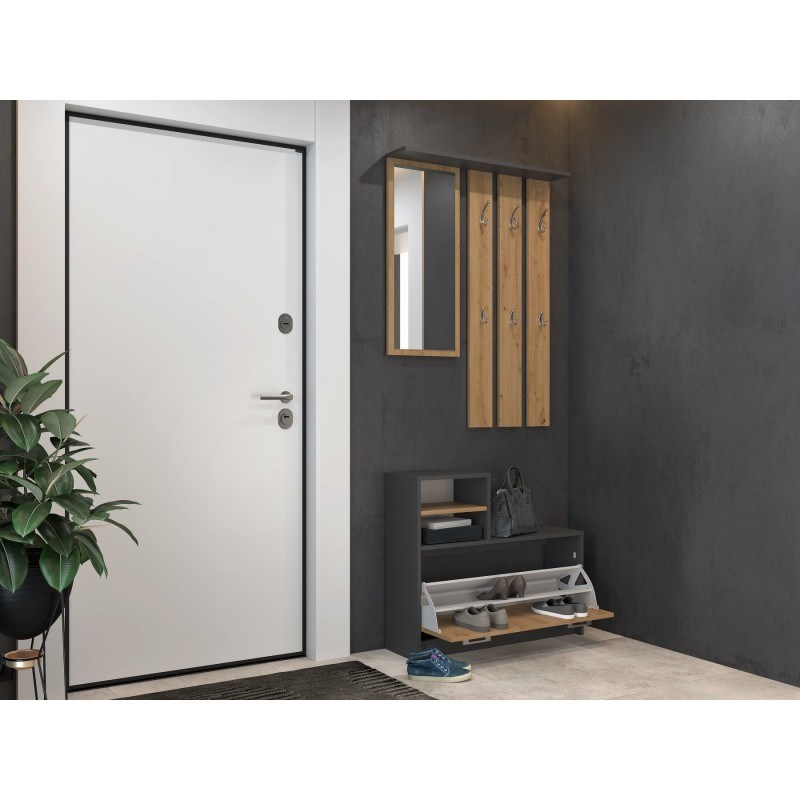 Topeshop GAR ANT/ART vstupní skříň