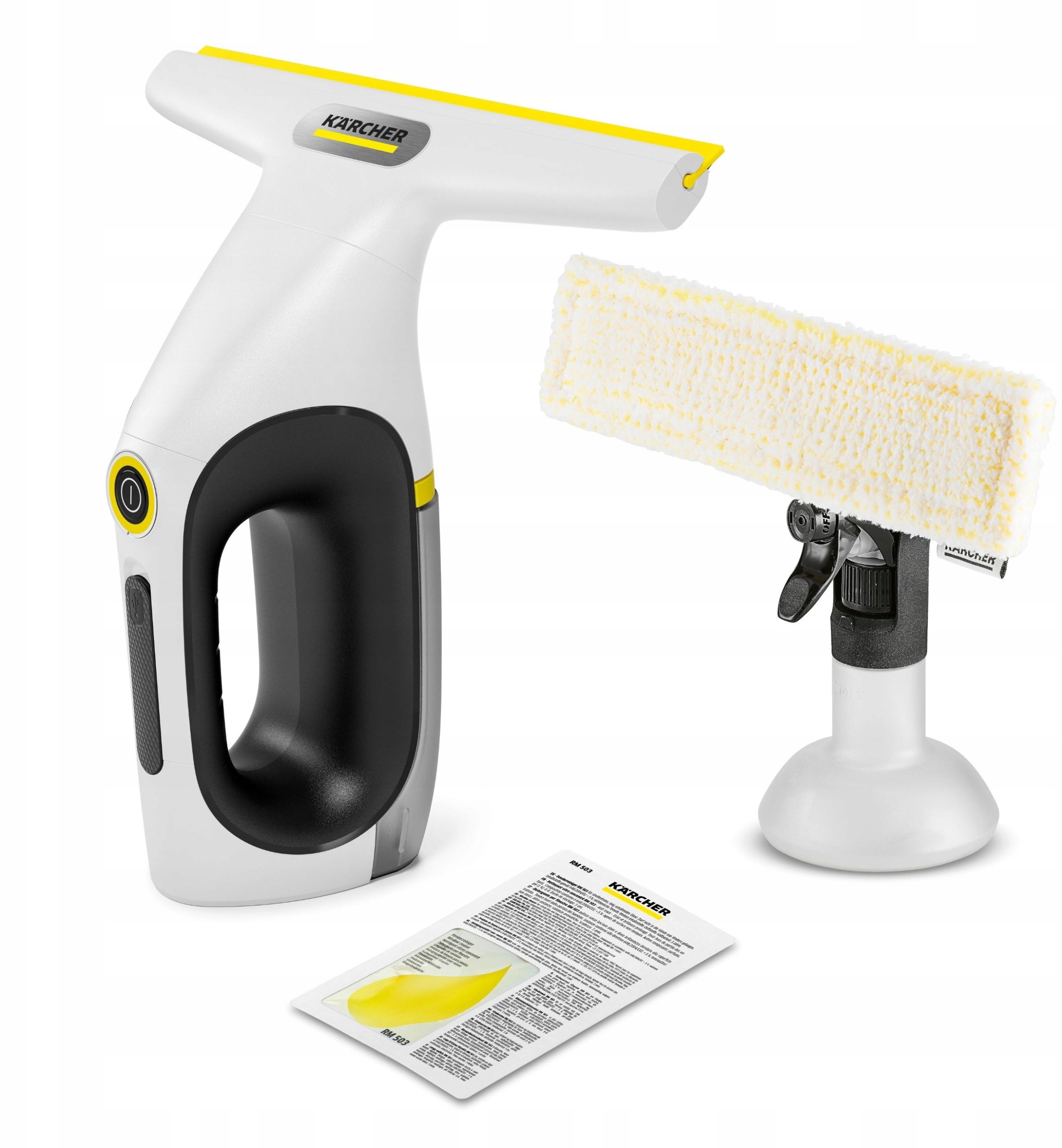 Okenní myčka KARCHER WV 2 Universal Care 0,12 l (1.633-671.0) Černá, Žlutá