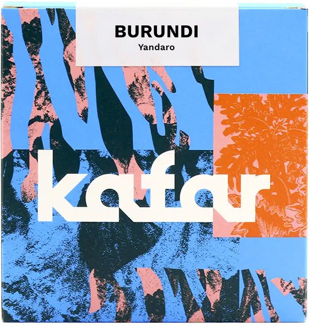 Kafar Kafar kávová zrna - Burundi Kayanza Yandaro plně promytá zrnková káva 250 g