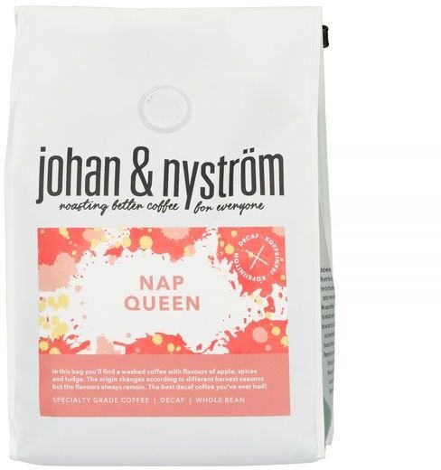 Johan & Nyström - Bezkofeinová káva Nap Queen Filter 250 g