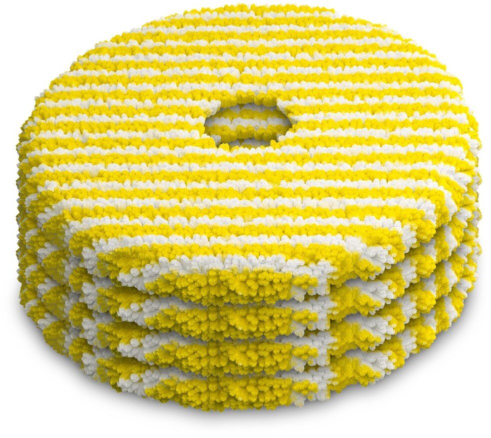Sada mopových podložek KARCHER RVM 4 (2.269-130.0) Žlutá, Bílá
