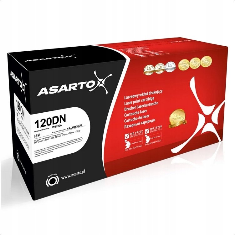 Asarto Válec Asarto pro HP 120DN | W1120A | 16000B, 4000 stran C/M/Y | černý