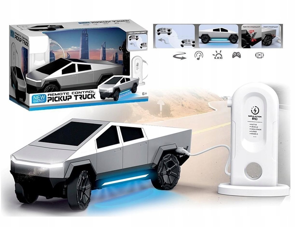 Artyk Futuristické R/C auto s nabíjecí stanicí