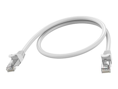 VISION 0.5m White CAT6A STP cable
