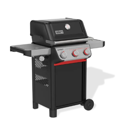 Weber Plynový gril E-335 GBS Spirit se 3 hořáky a bočním hořákem, černý