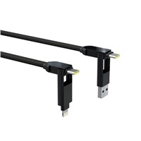 Rolling Square inCharge XL Cable 2m Black