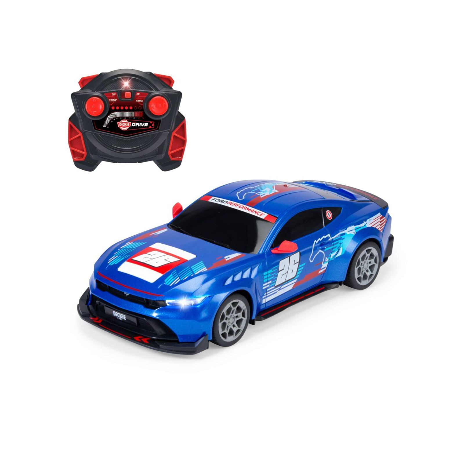 Simba-Dickie RC Ford Mustang na míru (měřítko 1:16)