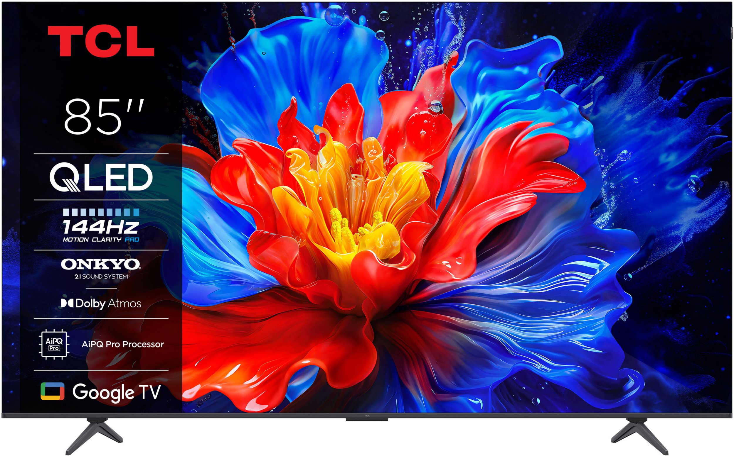 TCL P89K 85P89K televizor 2,16 m (85 ) 4K Ultra HD Smart TV Wi-Fi Metalická 450 cd/m2