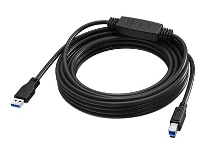 VISION 5 m Black USB 3.0 booster cable