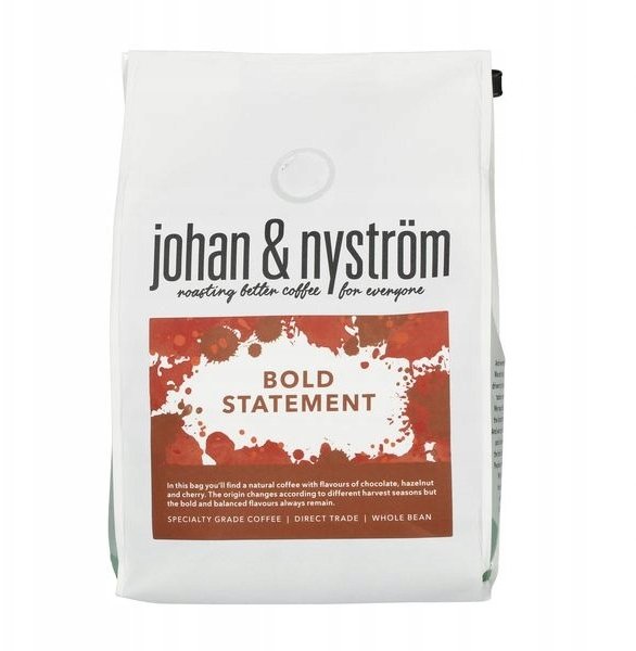 Johan & Nyström - Bold Statement Filtrovaná zrnková káva 250 g