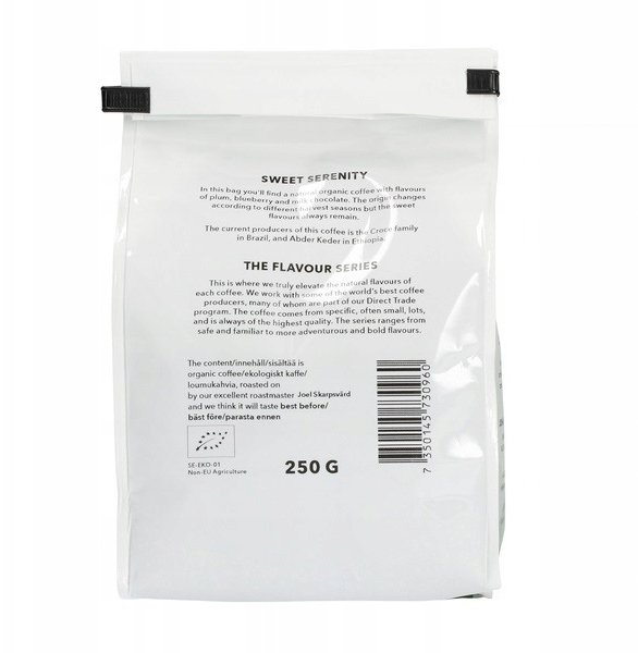Johan & Nyström - zrnková káva Sweet Serenity Filter 250 g