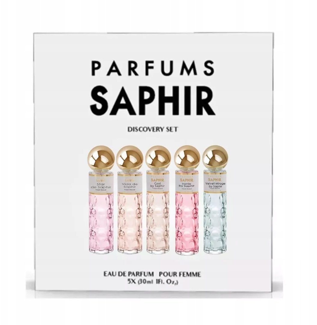 Alkotest Saphir SET SAPHIR Discovery EDP sprej 5x30ml