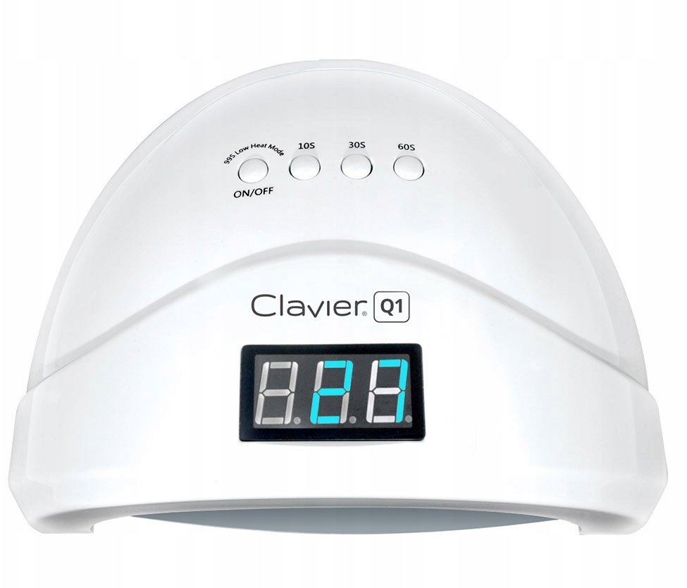 Realac CLAVIER_Q1 UV LED lampa s dvojitou vlnou na nehty 48W se zrcadlové spodní částí