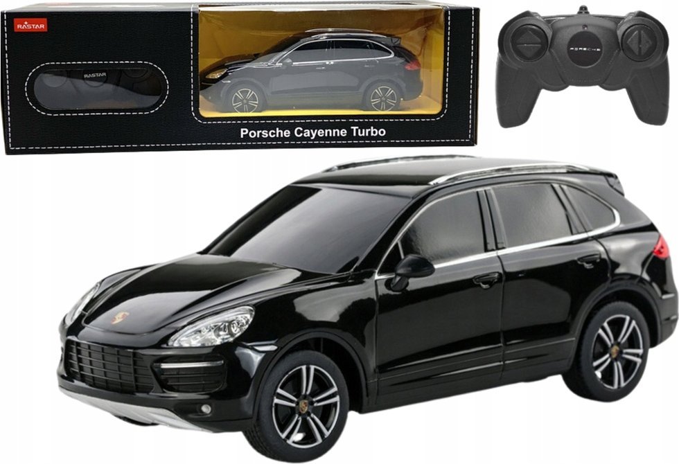Rastar Auto RC 1:24 Rastar Porsche Cayenne Turbo Black