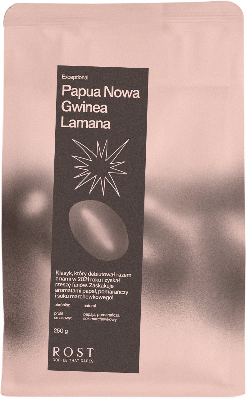 ROST Kávová zrna Papua Nová Guinea Lamana Filter 250 g