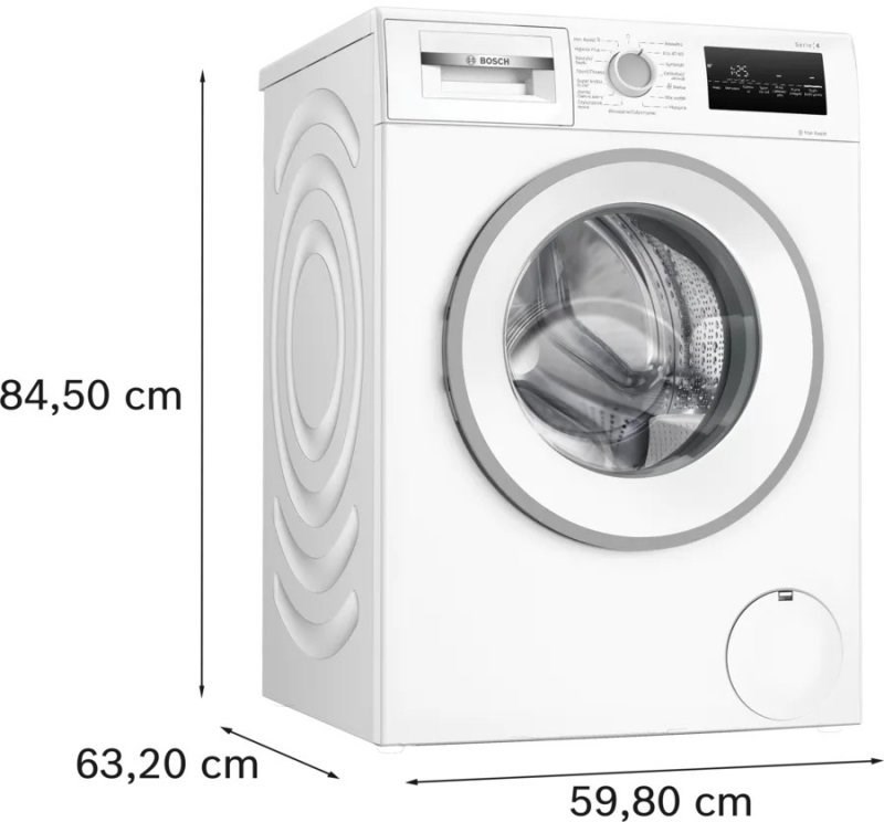 Bosch Serie 4 WAN2823APL Pračka 8 kg 1400 ot./min Bílá