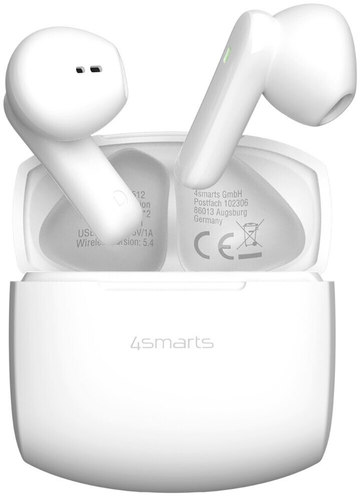 4smarts Bezdrátová sluchátka SkyBuds Air bílá